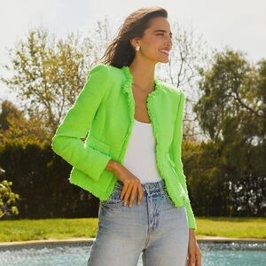 BNWT | L’agence Blazer Lime | size 2
